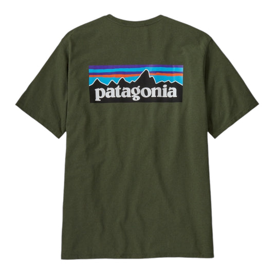 Patagonia - P-6 Logo Responsibili-Tee® - Torrey pine green- Tee-shirt hommes