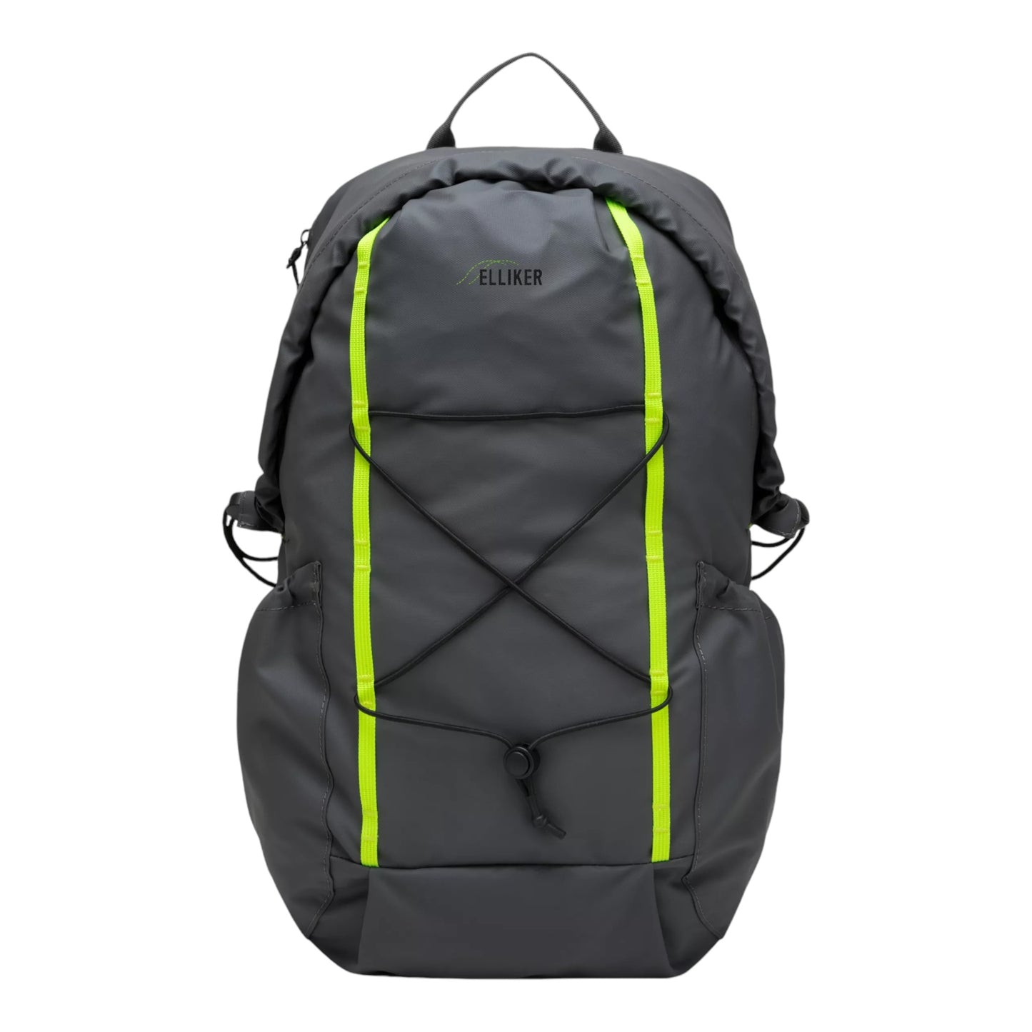 Elliker - Kiln Hooded Zip Top Backpack 22L - grey neon - Sac à dos