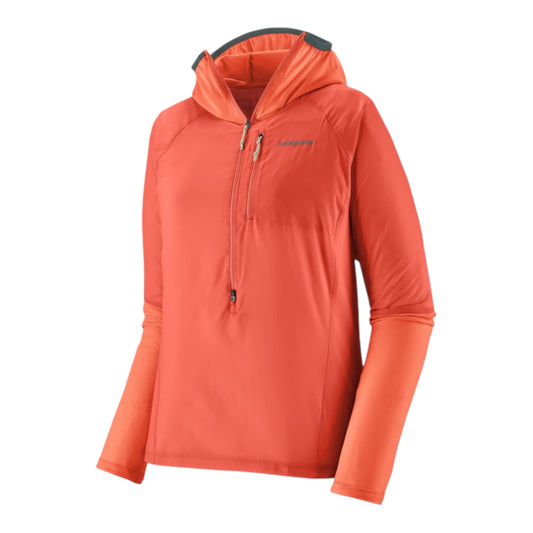 Patagonia - Airshed Pro Pullover - coho coral - veste running femmes