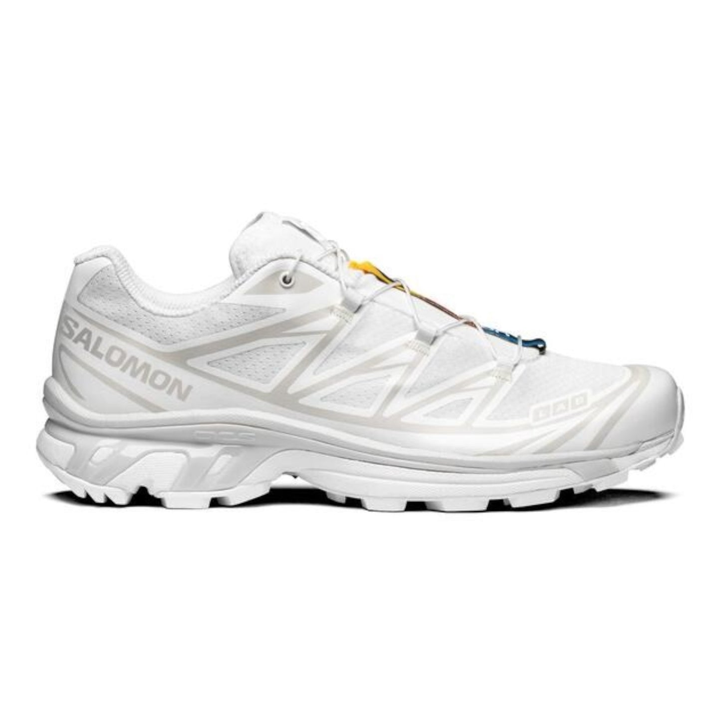 Salomon - XT-6 - White / White / Lunar Rock - Chaussures unisexe