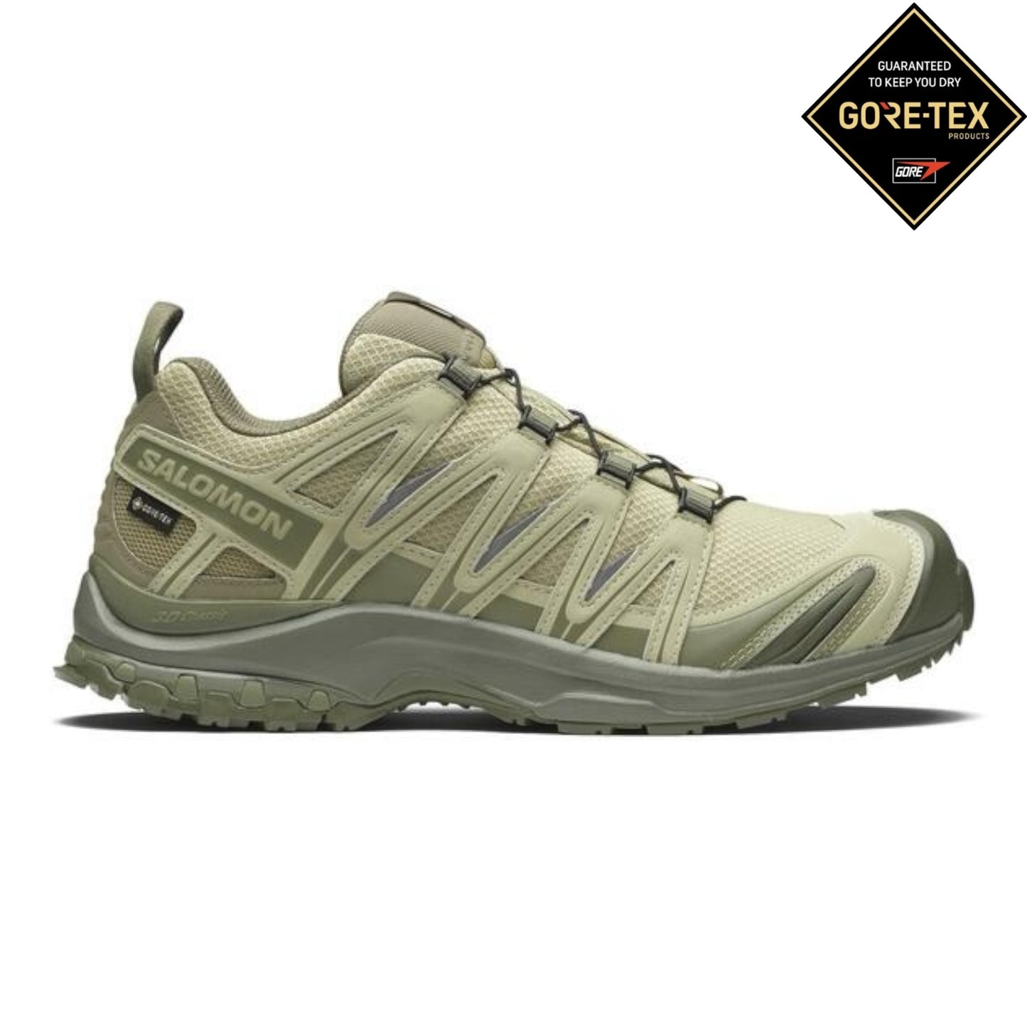 Salomon - XA Pro 3D Gore-Tex - Gray Green / Alfalfa / Deep Lichen Green - Chaussures unisexe